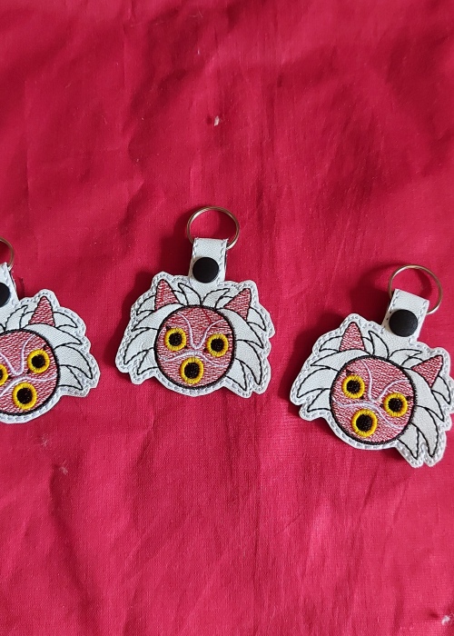 San Mask Keyring
