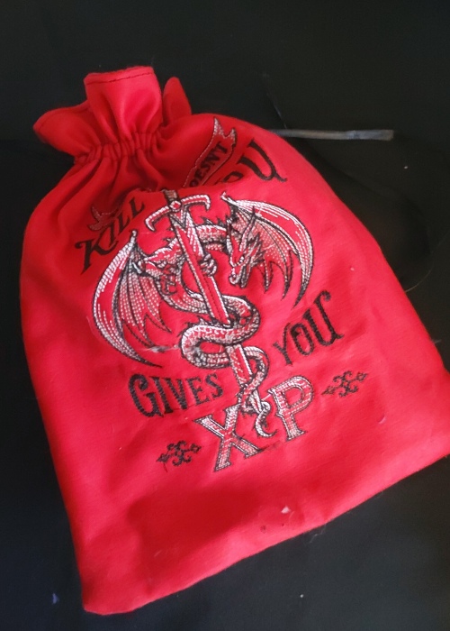 What Doesn't Kill You Gives You XP Dice Bag
