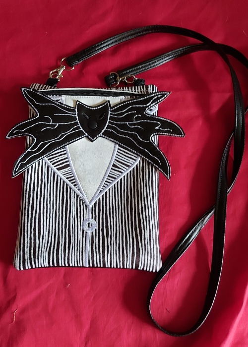 Skeleton King Crossbody Bag